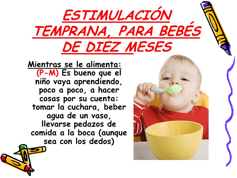 como se alimenta un bebe de 10 meses